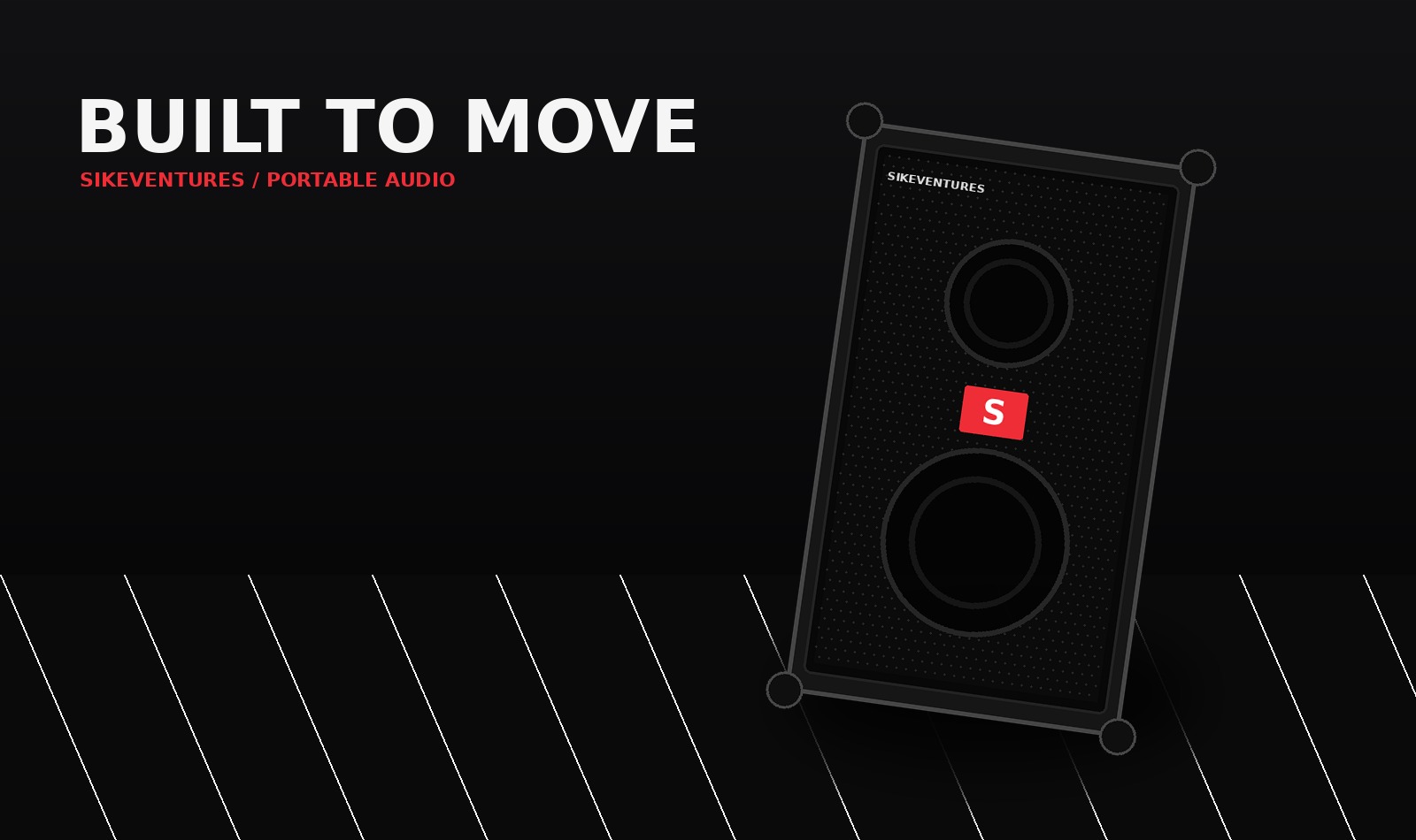 Rugged SIKE speaker product image